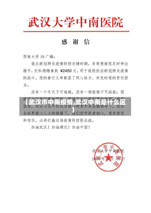 【武汉市中南疫情,武汉中南是什么区】