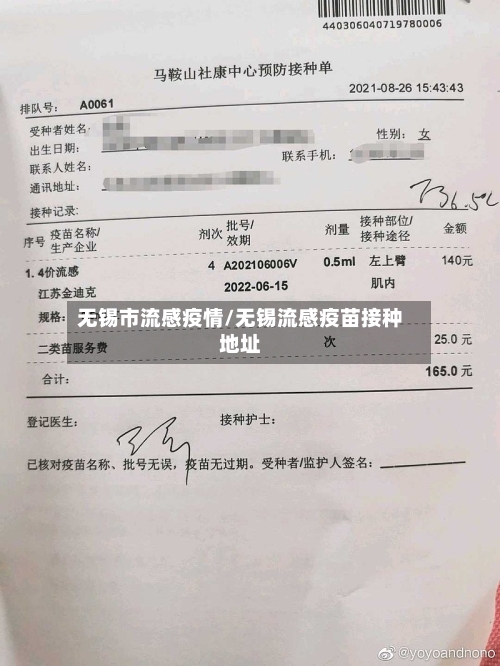 无锡市流感疫情/无锡流感疫苗接种地址-第1张图片