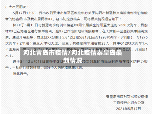 河北青岛市疫情/河北疫情秦皇岛最新情况