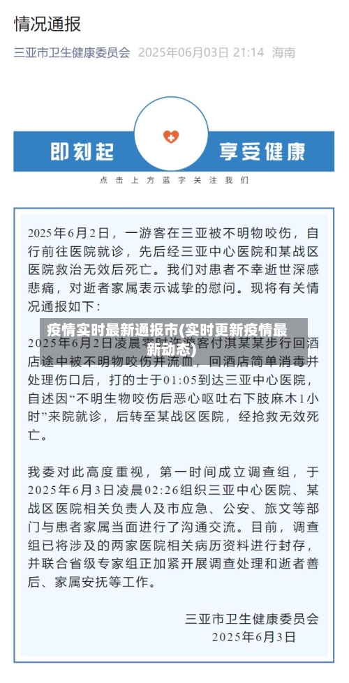 疫情实时最新通报市(实时更新疫情最新动态)-第2张图片