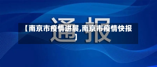 【南京市疫情进展,南京市疫情快报】-第3张图片
