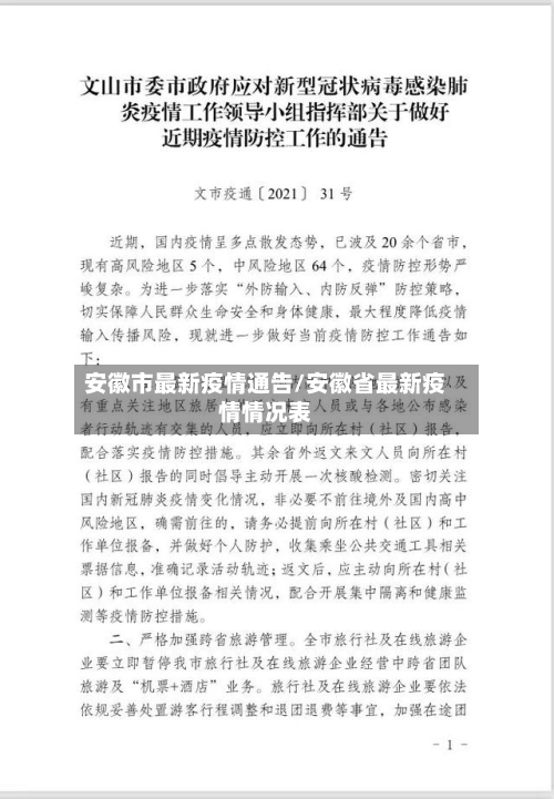安徽市最新疫情通告/安徽省最新疫情情况表-第2张图片