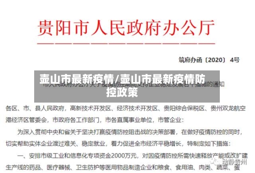 壶山市最新疫情/壶山市最新疫情防控政策-第1张图片