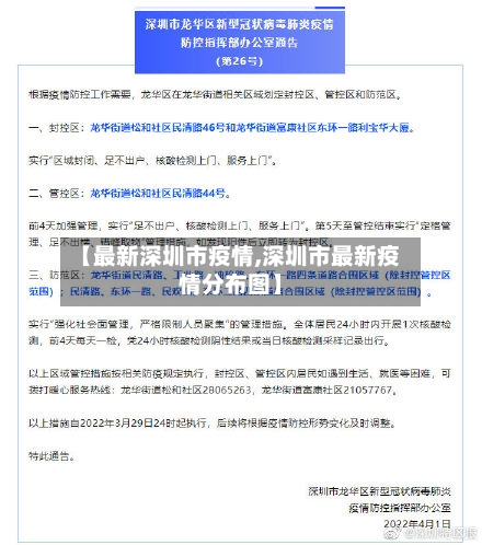 【最新深圳市疫情,深圳市最新疫情分布图】-第3张图片