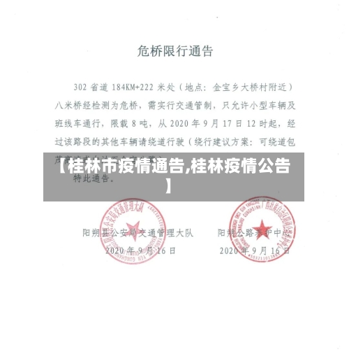 【桂林市疫情通告,桂林疫情公告】-第2张图片